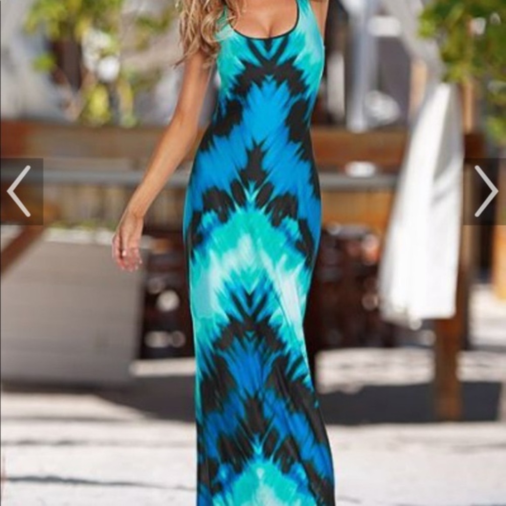 Tie Dye Maxi Dress